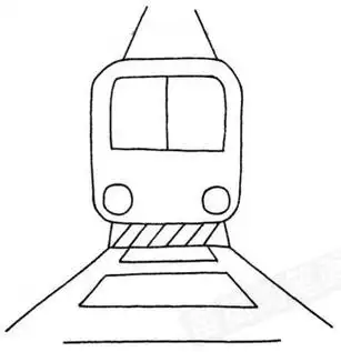 画画法步骤图解磁悬浮列车简笔画火车简笔画怎么画简笔画线条卡通列车