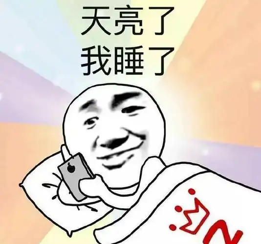 天亮了 我睡了