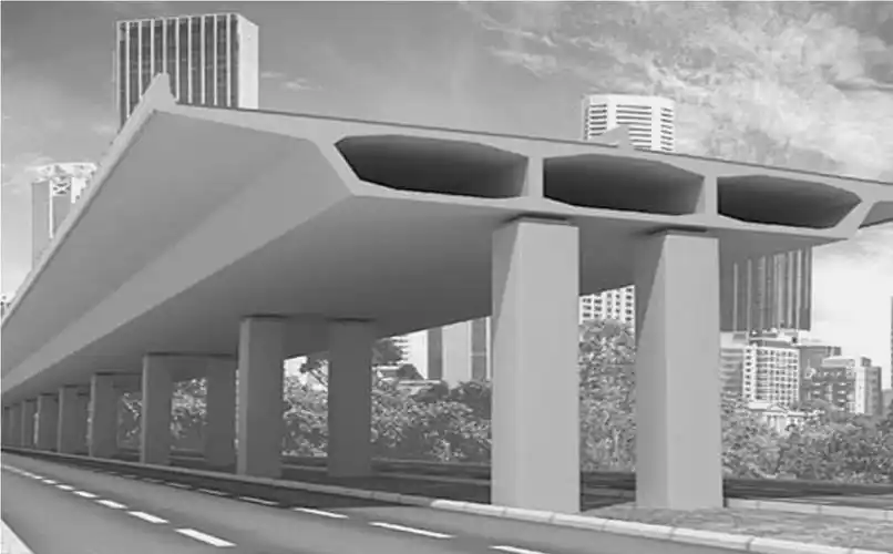 1 箱梁常见的几种截面形式(d)多箱(c)单箱三室(b)单箱双室(a)单箱图7.