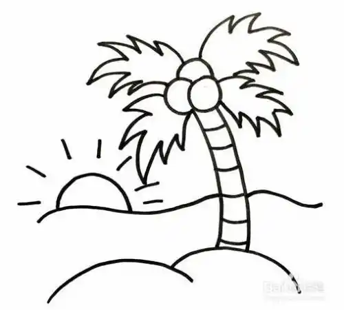 怎么画夏天里的清凉