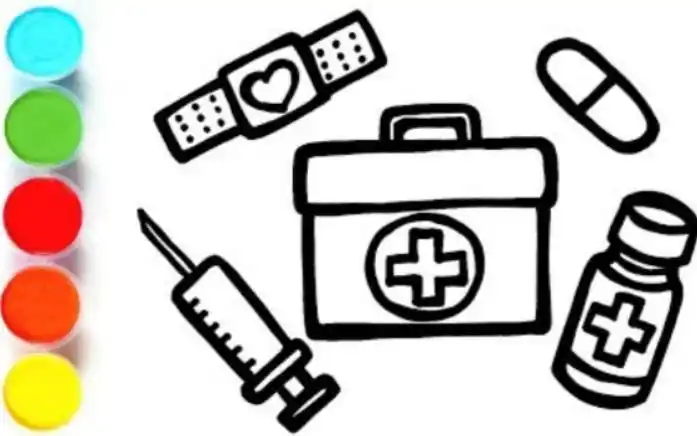 画画 如何教儿童画医药箱简笔画,跟家里的宝宝一起学画画吧