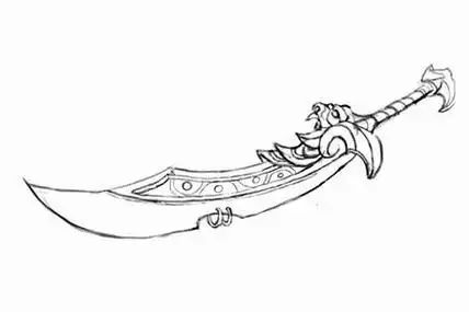 兵器简笔画22张