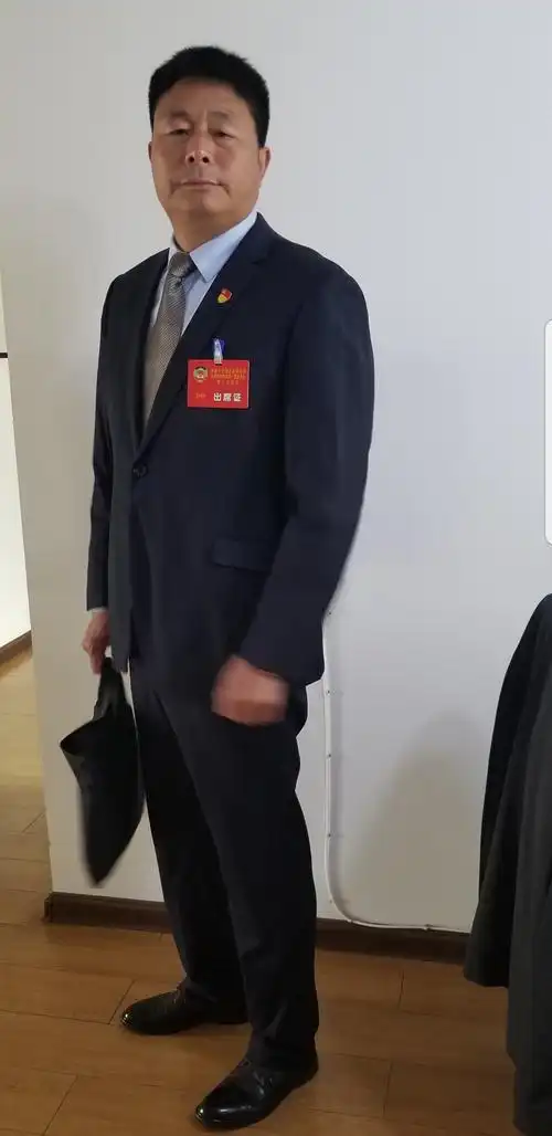 2019政协会议,佩戴党徽,穿上正装,有一种使命感.