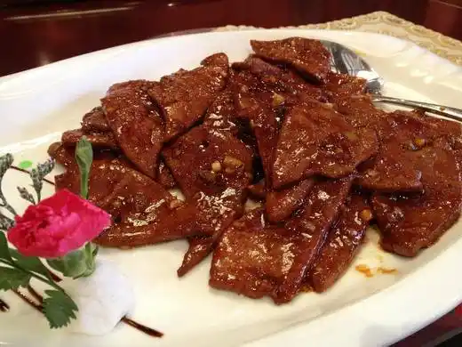 南煎肝是福建省传统的地方名菜,味道美极了