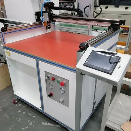 全自动喷胶机画胶机点胶机涂胶机书型盒组装机彩盒皮革箱包五金