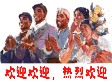 表示欢迎的动图表情包