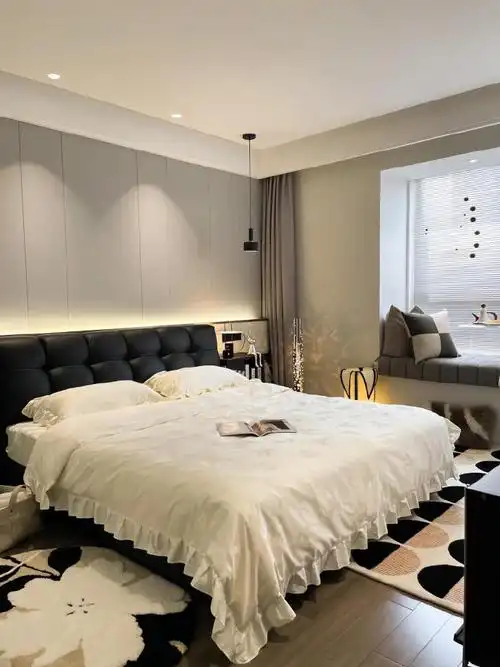 4款现代简约风主卧装修实景案例分享,高级舒适耐看的空间.