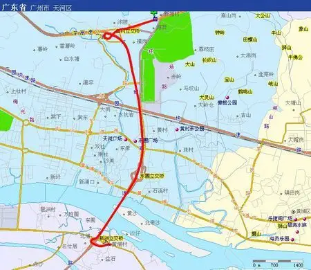 与 西二环,东二环(京珠高速) 同编为 广州绕城高速 ,线路编码为:国家