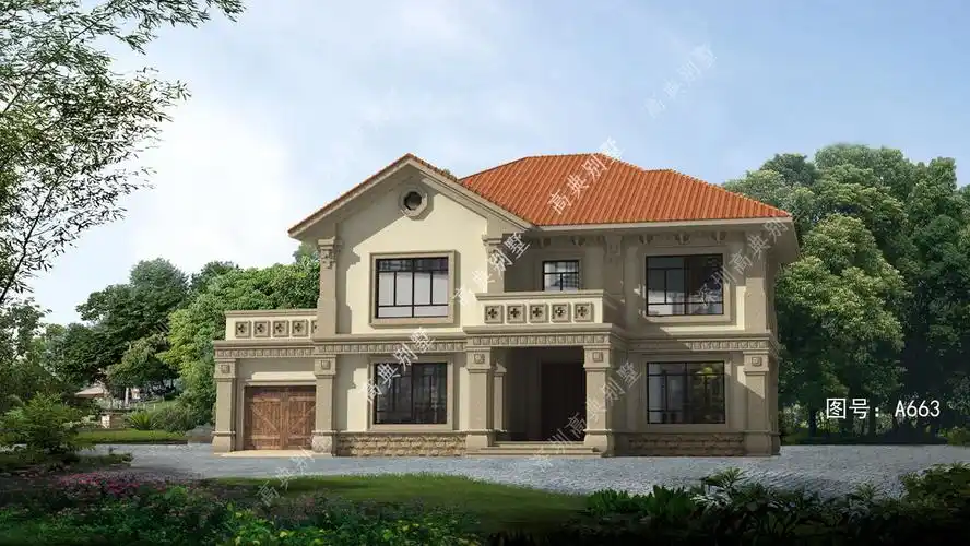 欧式风格两层别墅