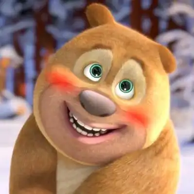 熊出没:小时候的样子都好萌,特别是光头强