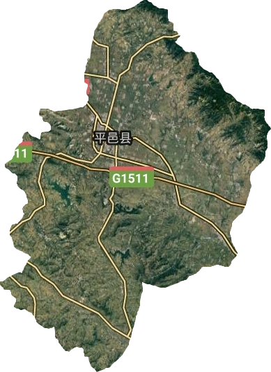 平邑县高清卫星地图