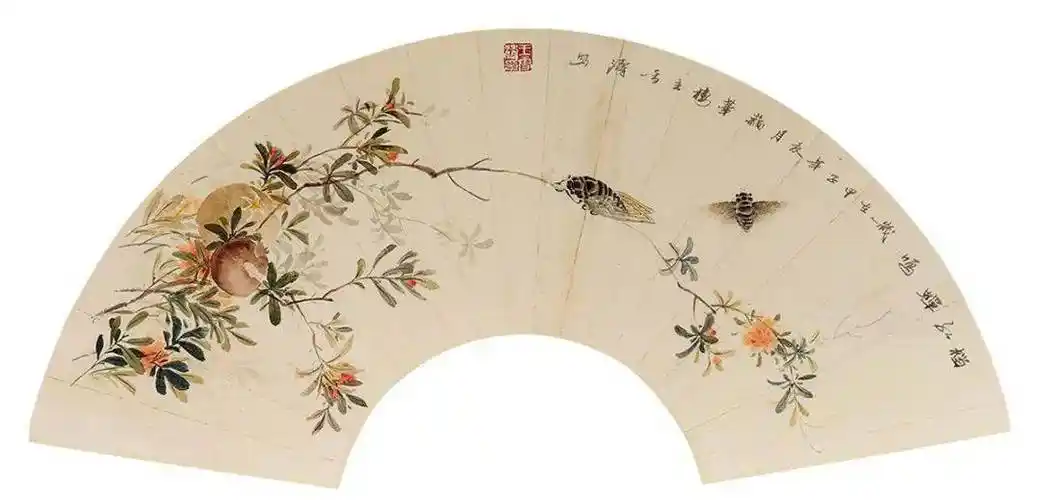 王雪涛花鸟扇面50幅好看