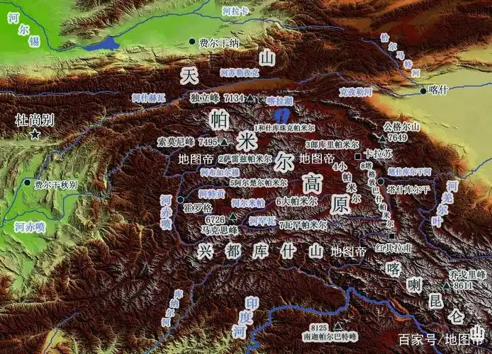 帕米尔高原中国领土最西端清朝八帕是如何划分的