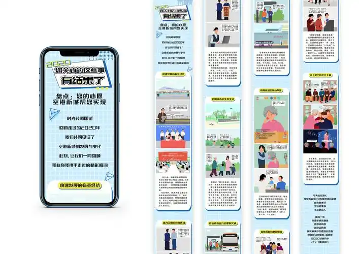 公众号插画长图推文