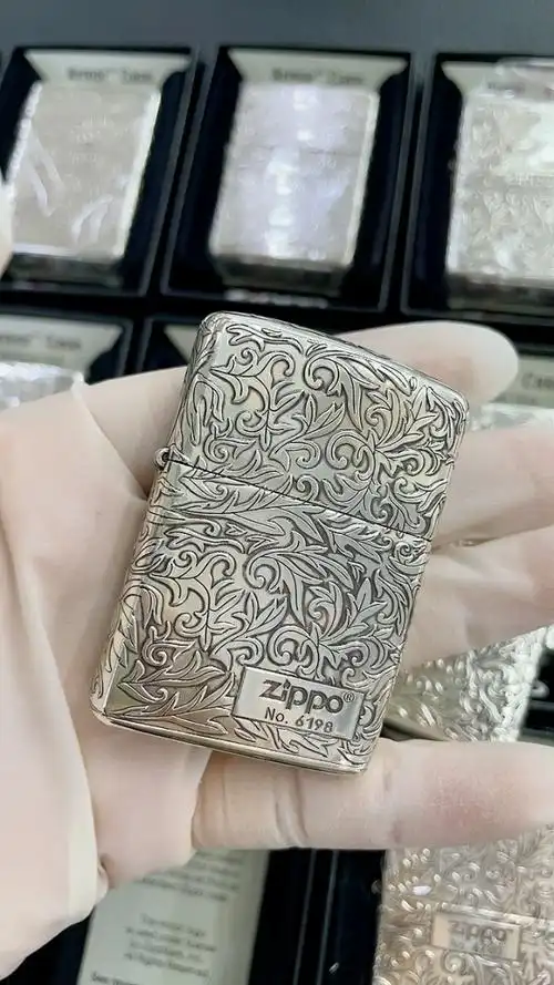 zippo 盔甲五面唐草