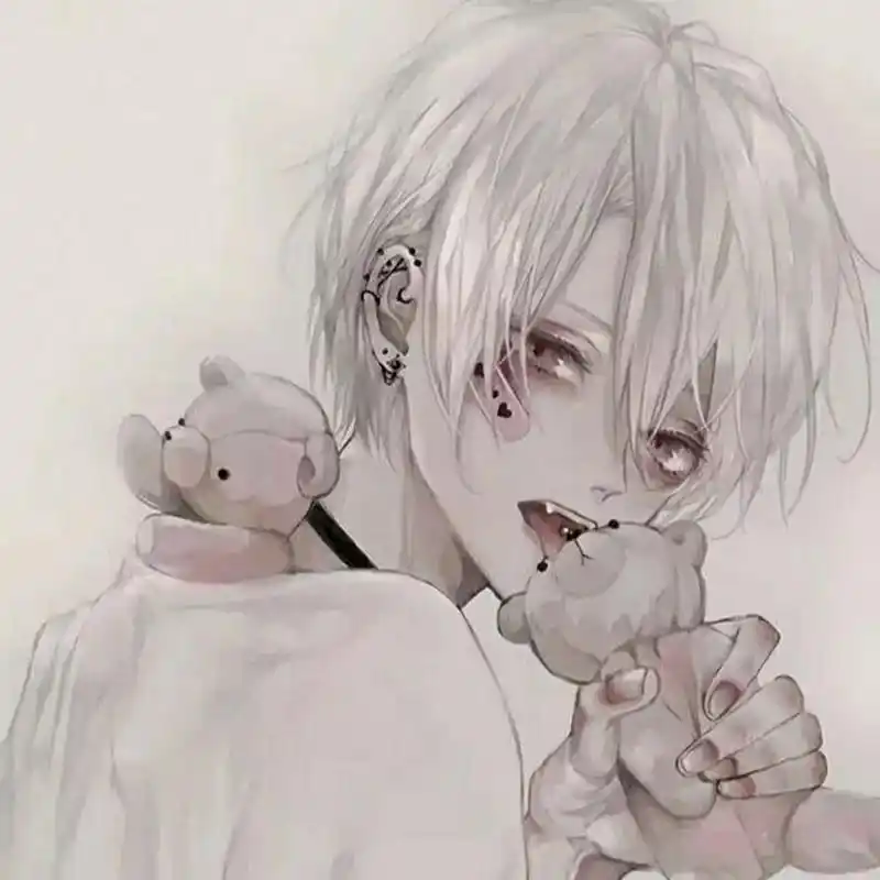 病娇系列的男头真的好令人上瘾呢 礼貌拿图