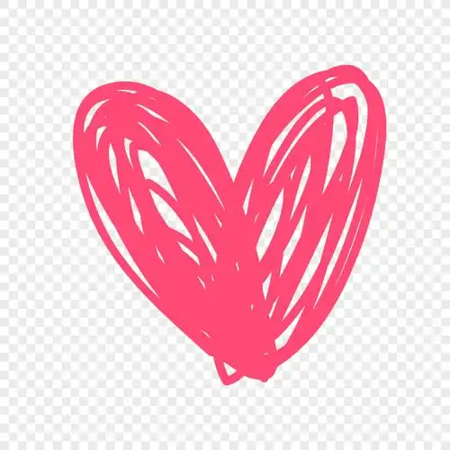 粉色爱心