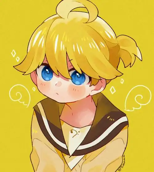 镜音连『』画师:椿つばる