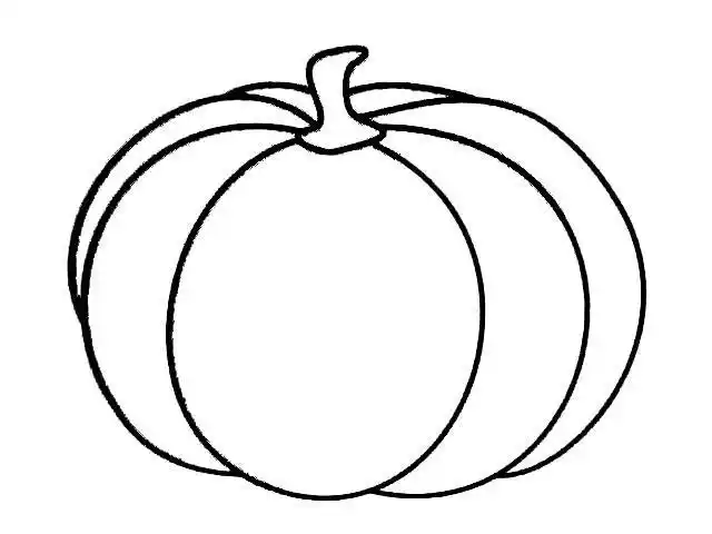 卡通西瓜简笔画-儿童简笔画大全南瓜如何生长过程简笔画南瓜简笔画