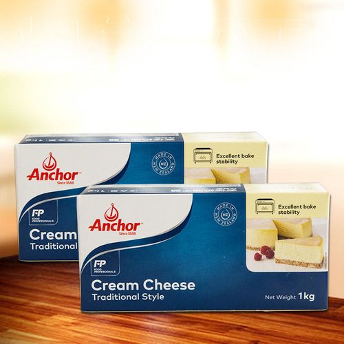 安佳奶油干酪1kg鲜奶油乳酪妙可蓝多奶油芝士2kg家用蛋糕烘焙原料