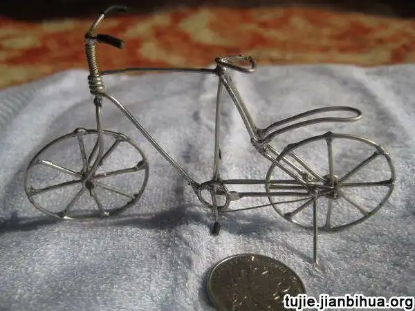 废旧铁丝螺丝手工制作作品欣赏