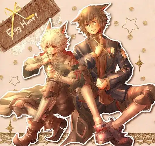 最终幻想14猫魅族原画