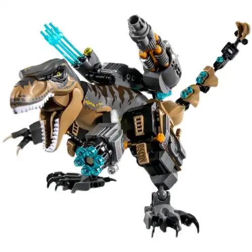 侏罗纪霸王龙恐龙世界系列乐高积木男孩益智拼装玩具儿童生日礼物