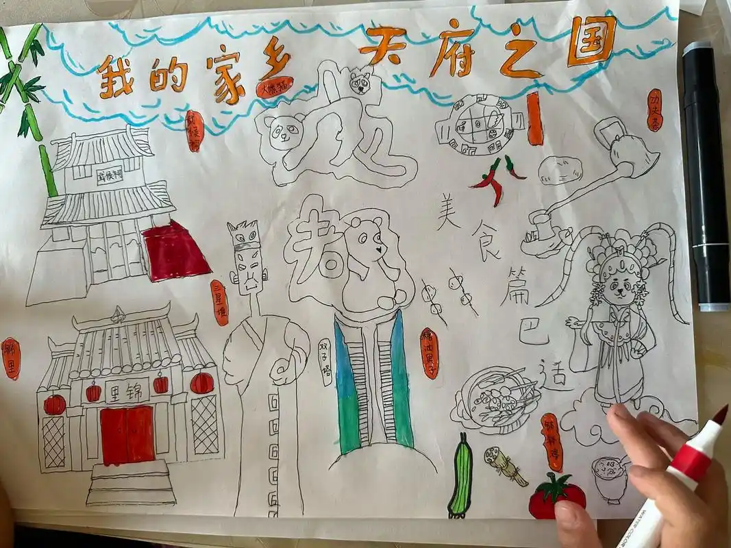 一年级第一周老师布置作业,以"探寻古蜀文明 领略天府神韵"为 - 抖音