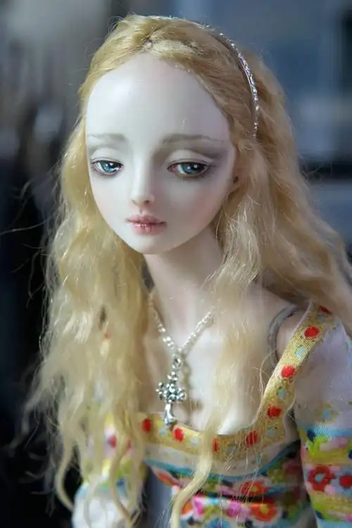 【怒泷·鱼】:manina bychkova陶瓷娃娃