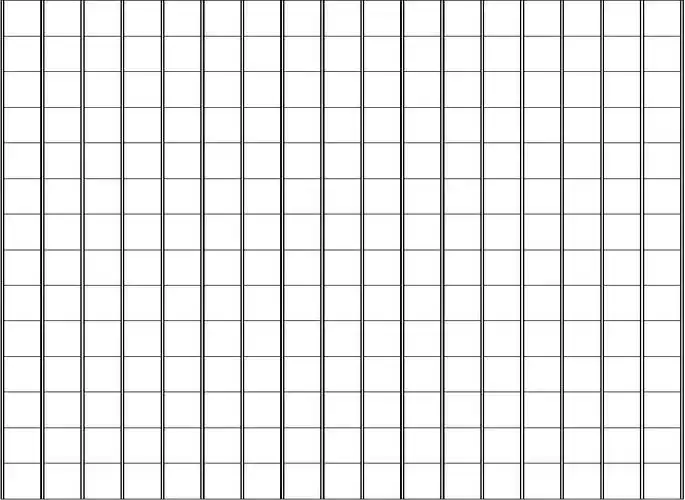 毛笔字小楷方格