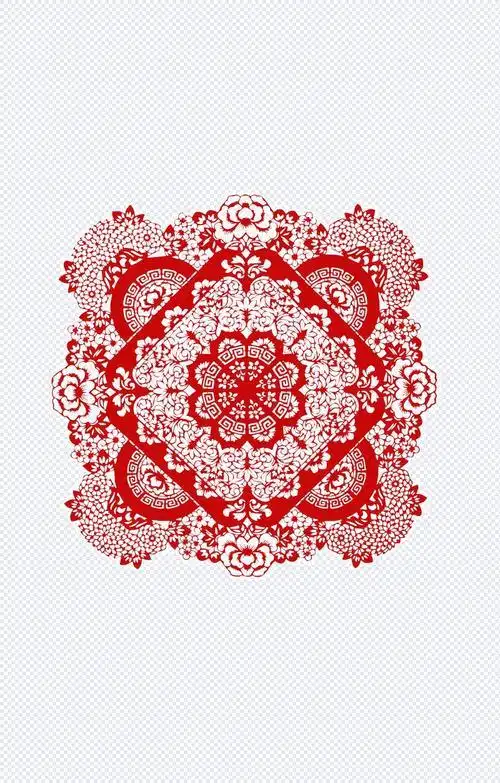 有中国风的剪纸作品