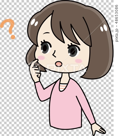 充满疑问的小女孩简笔画小孩子思考简笔画人物简笔画大全 思考问题的