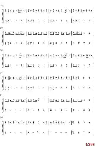 いーあるふぁんくらぶ钢琴简谱数字双手gumi镜音リン