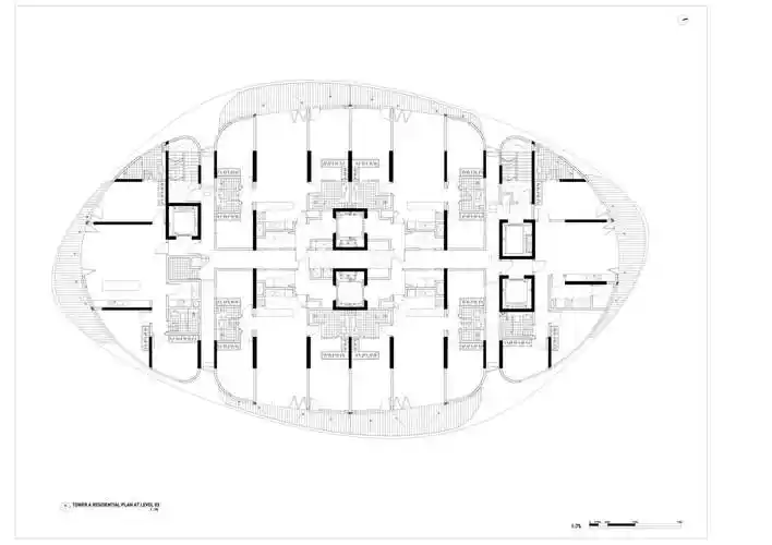 如同科幻世界的建筑马来西亚槟城最高双塔