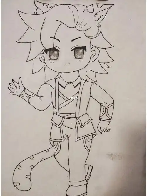 我的随手画  #斗罗大陆戴沐白