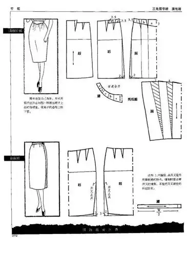 裙子制版资料