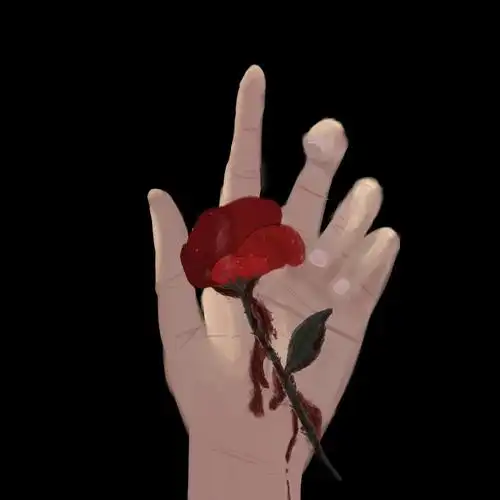 染血的玫瑰与情人的手 我想搞-不辞痴绝驻黄昏