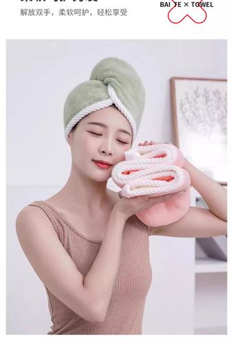 干发帽女擦头发毛巾加厚吸水速干包头巾长发可爱浴帽干发巾不掉毛