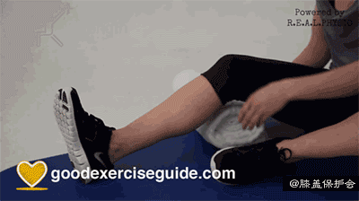 5,短程股四头肌练习(练习股四头肌的收缩能力)