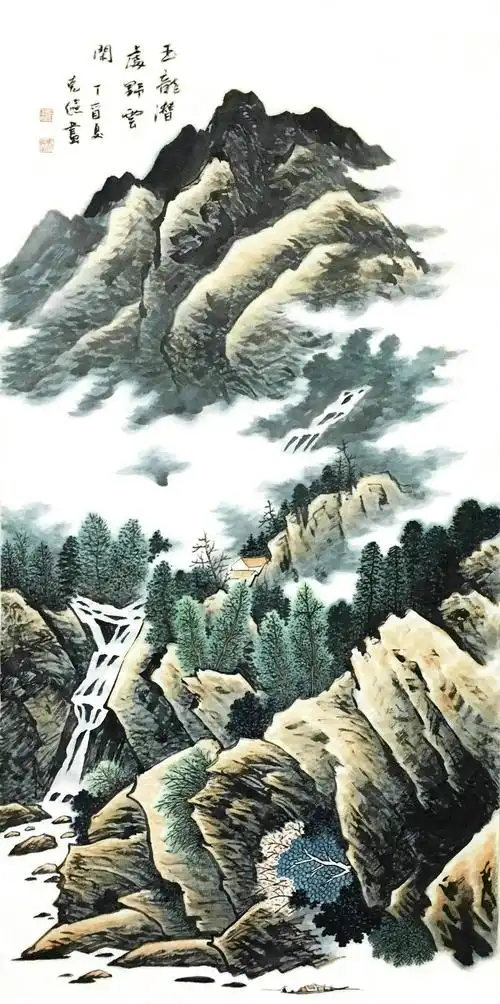 中国画名家——画家赵克俭山水画艺术欣赏