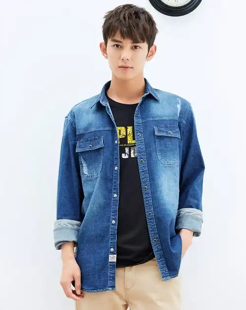 美特斯邦威metersbonwe男装钜惠专场-冬季五折天美特斯邦威男按扣破洞