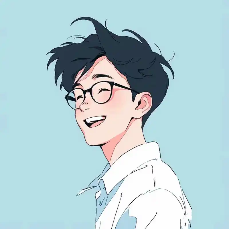 戴眼镜,文质彬彬的男生头像分享 #跨年创作挑战赛