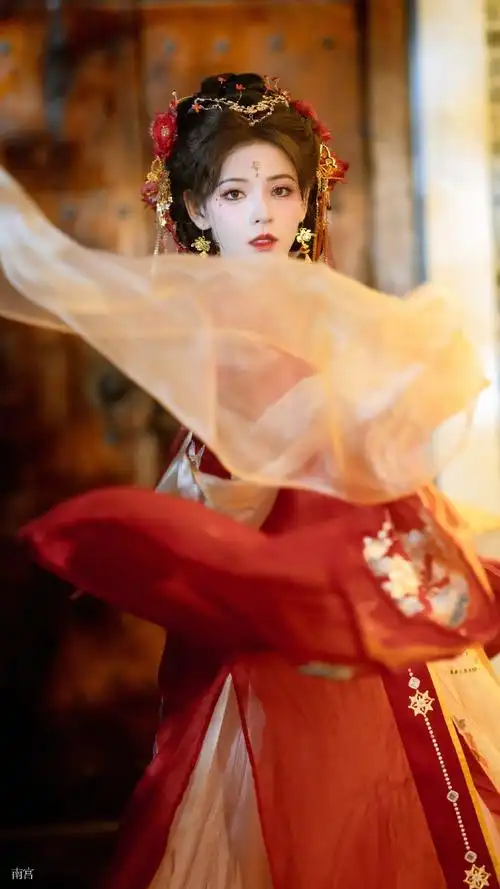 张予曦红衣古装美到我失语