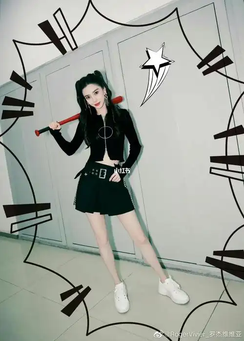 angelababy同款rv小白鞋