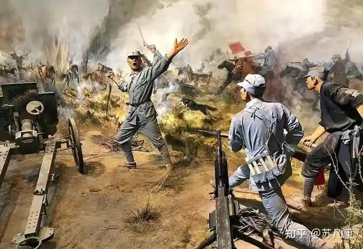 很快,敌人追到了困牛山下,在这样的局势下,田海清率领200名战士与敌人