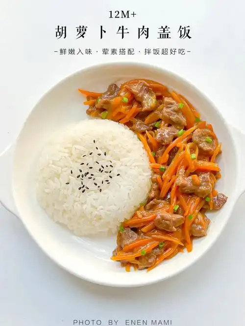 胡萝卜牛肉盖饭73答应我一定要给宝宝安排60