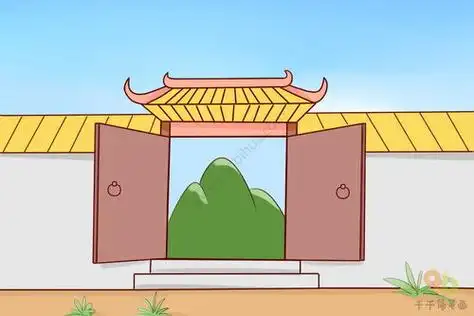 开门简笔画开门简笔画图片大全大图