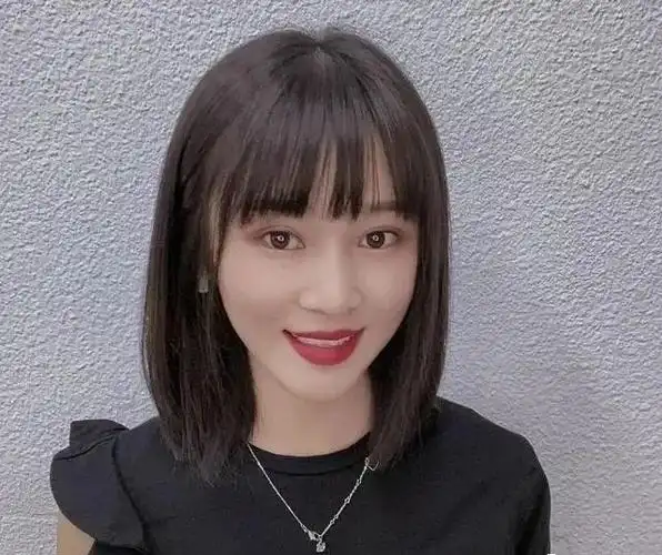 这个齐肩发型真漂亮夏天时尚又酷