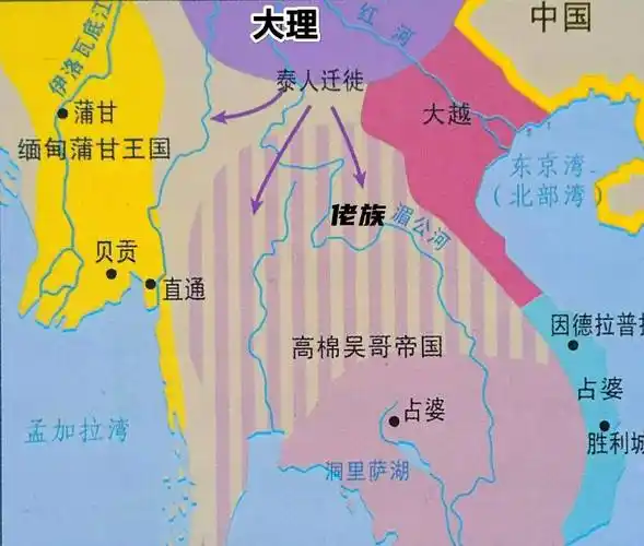 老挝版图变迁:东南亚唯一内陆国,如今国土面积为何减少近一半?