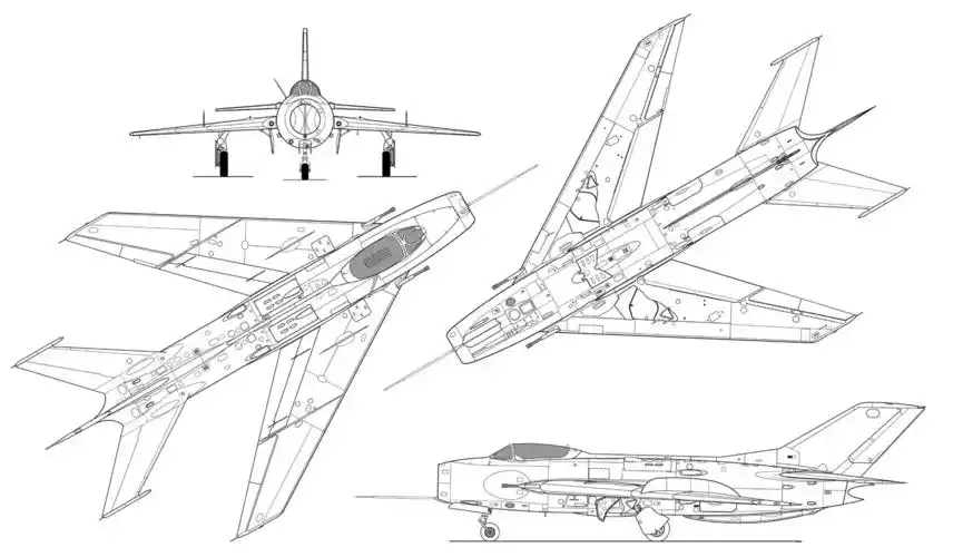 歼六战斗机副油箱载多少油